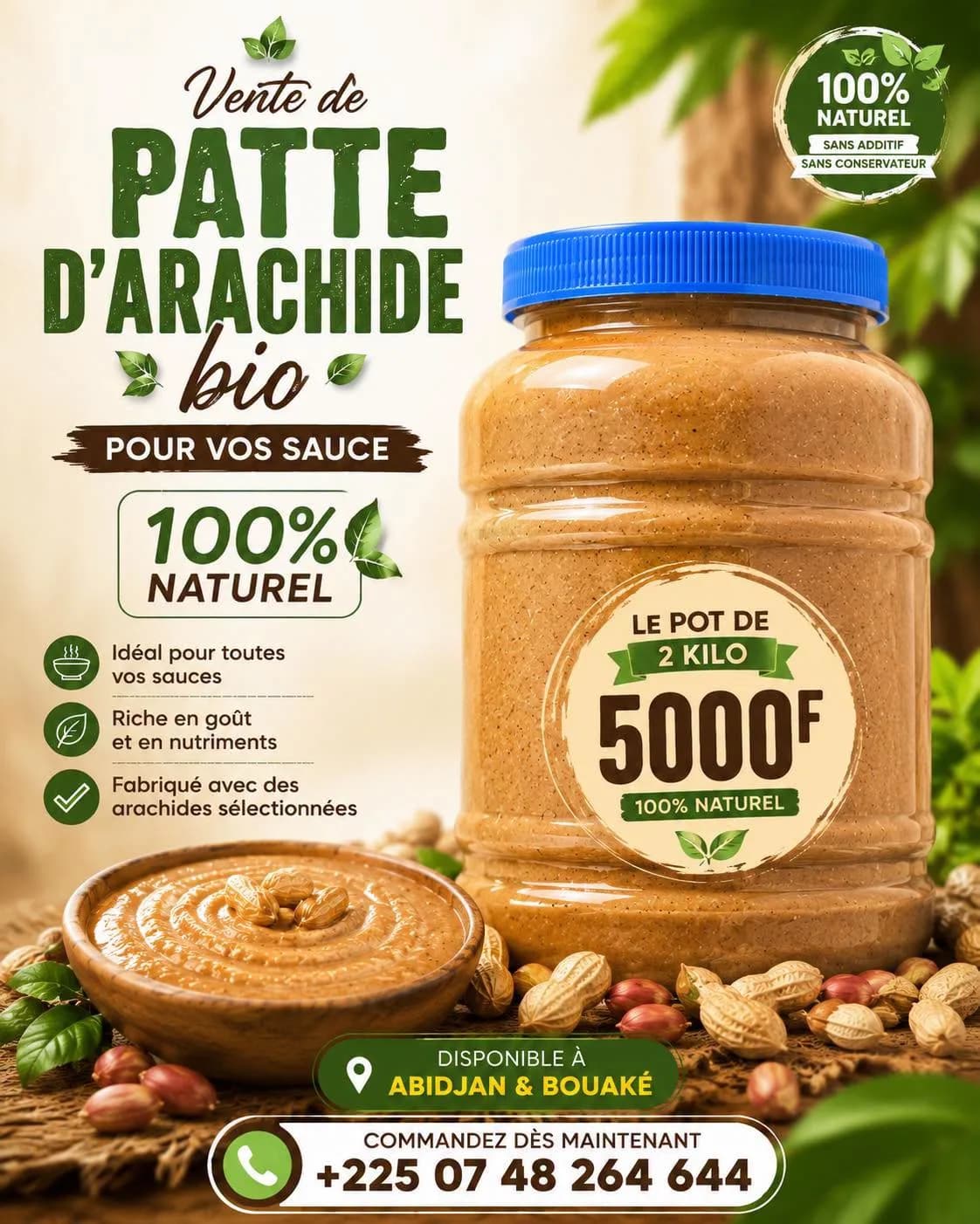 Patte d'arachide