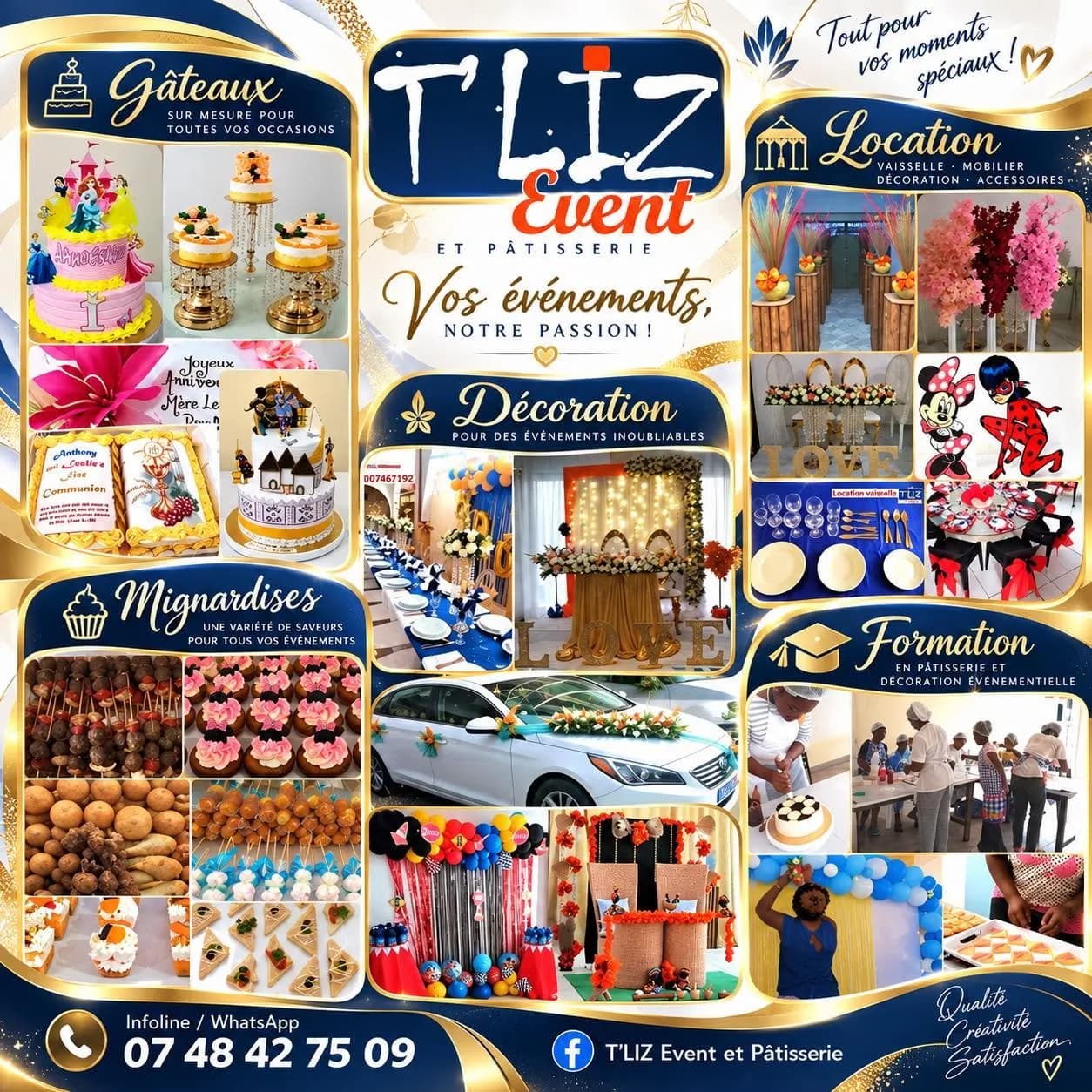 T'Liz évent et pâtisserie
